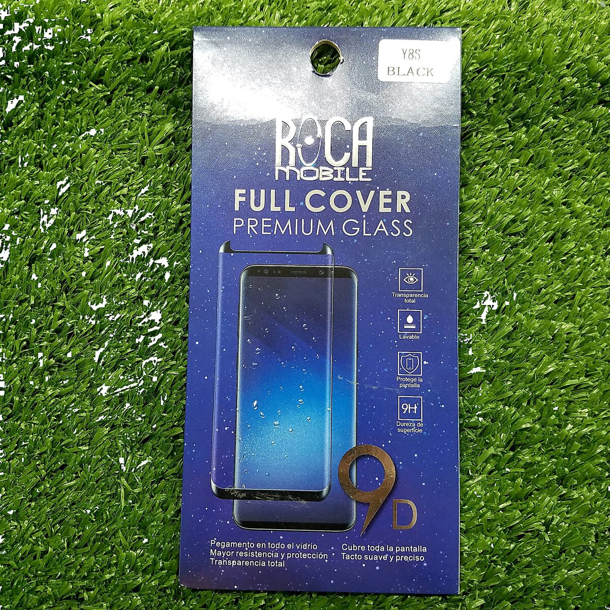 VIDRIO TEMPLADO 9D HUAWEI Y8S