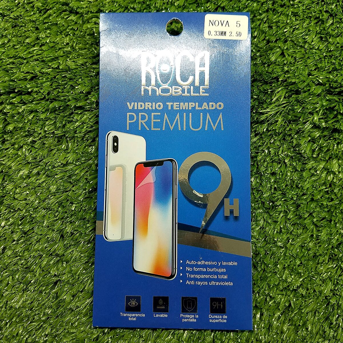 VIDRIO TEMPLADO 9H HUAWEI NOVA 5