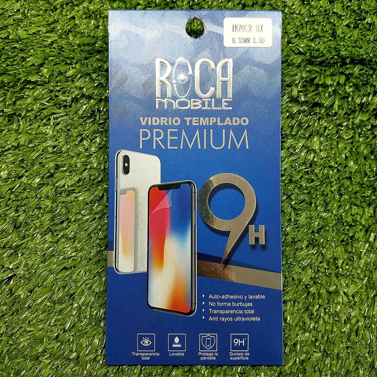 VIDRIO TEMPLADO 9H HONOR 8X