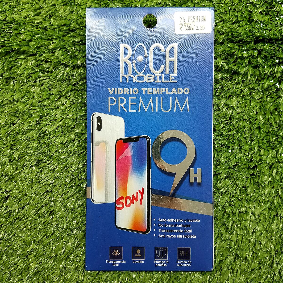 VIDRIO TEMPLADO 9H SONY XPERIA Z5 PREMIUM