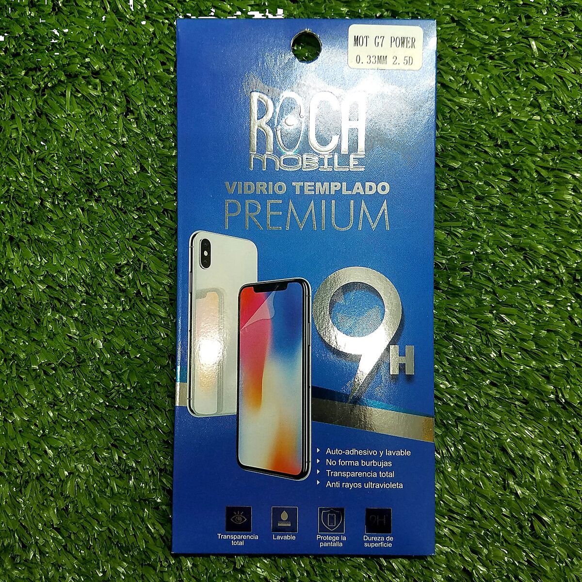 VIDRIO TEMPLADO 9H MOTOROLA MOTO G7 POWER