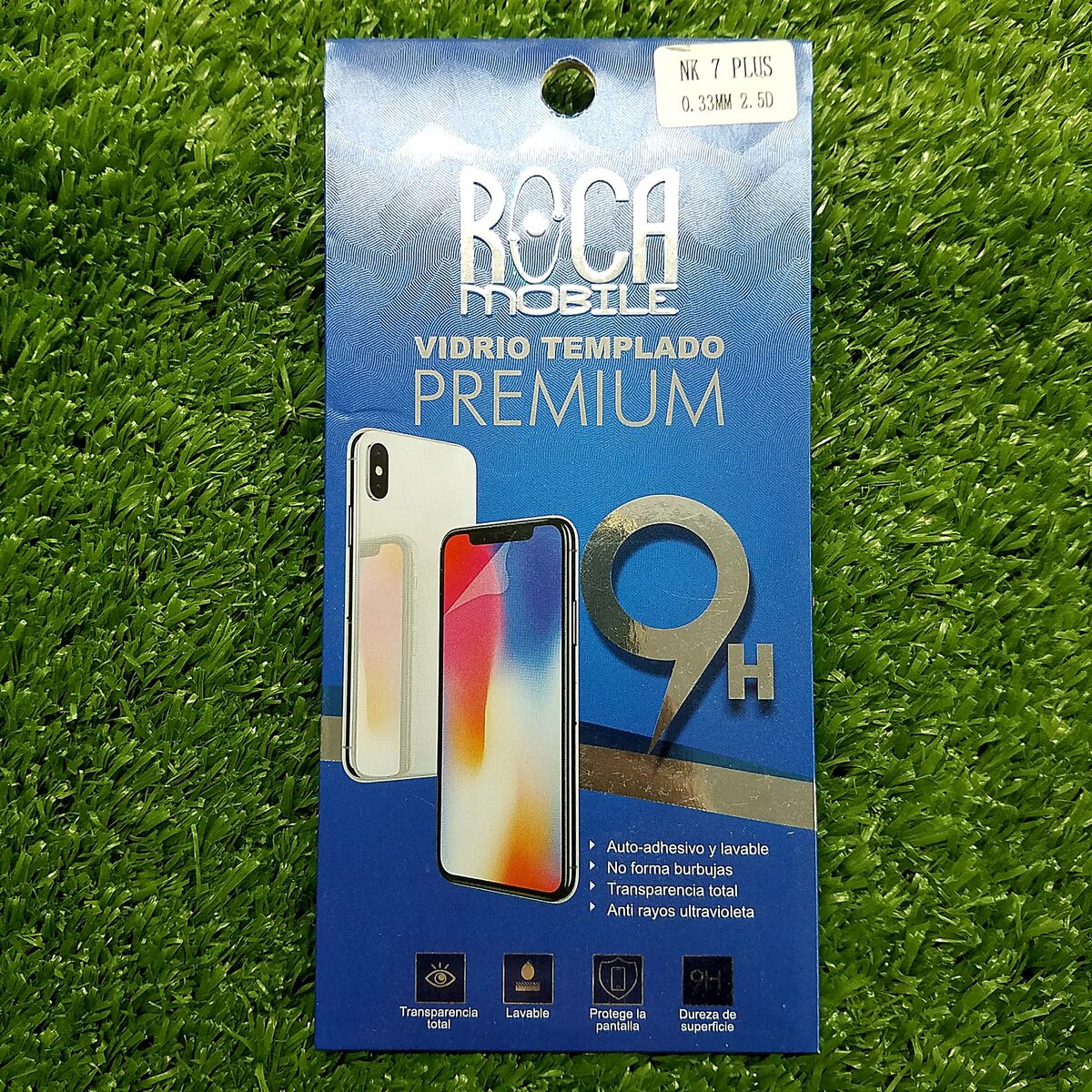 VIDRIO TEMPLADO 9H NOKIA 7 PLUS
