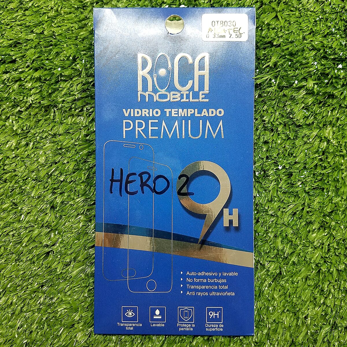 VIDRIO TEMPLADO 9H ALCATEL HERO 2