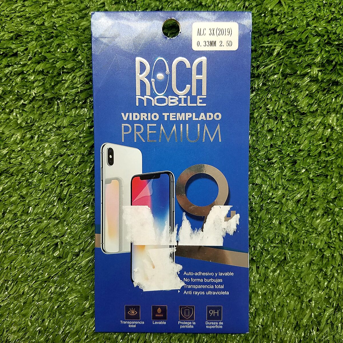 VIDRIO TEMPLADO 9H ALCATEL 3X 2019