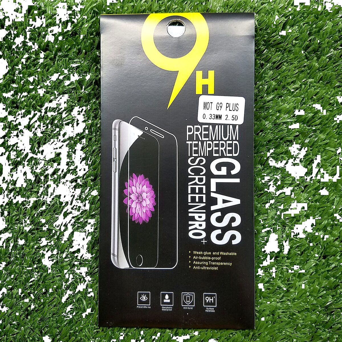 VIDRIO TEMPLADO 9H MOTOROLA MOTO G9 PLUS