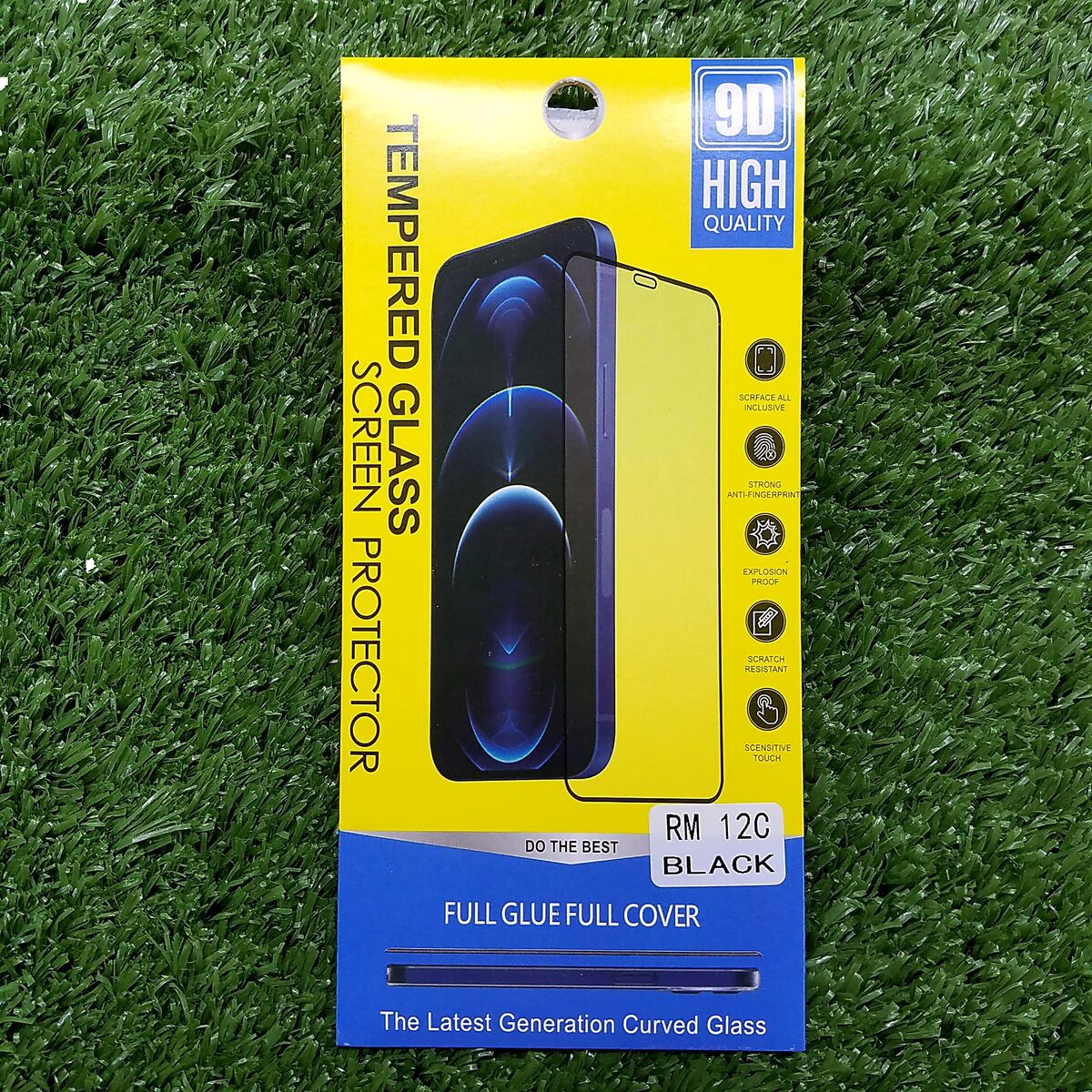 VIDRIO TEMPLADO 9D XIAOMI REDMI 12C