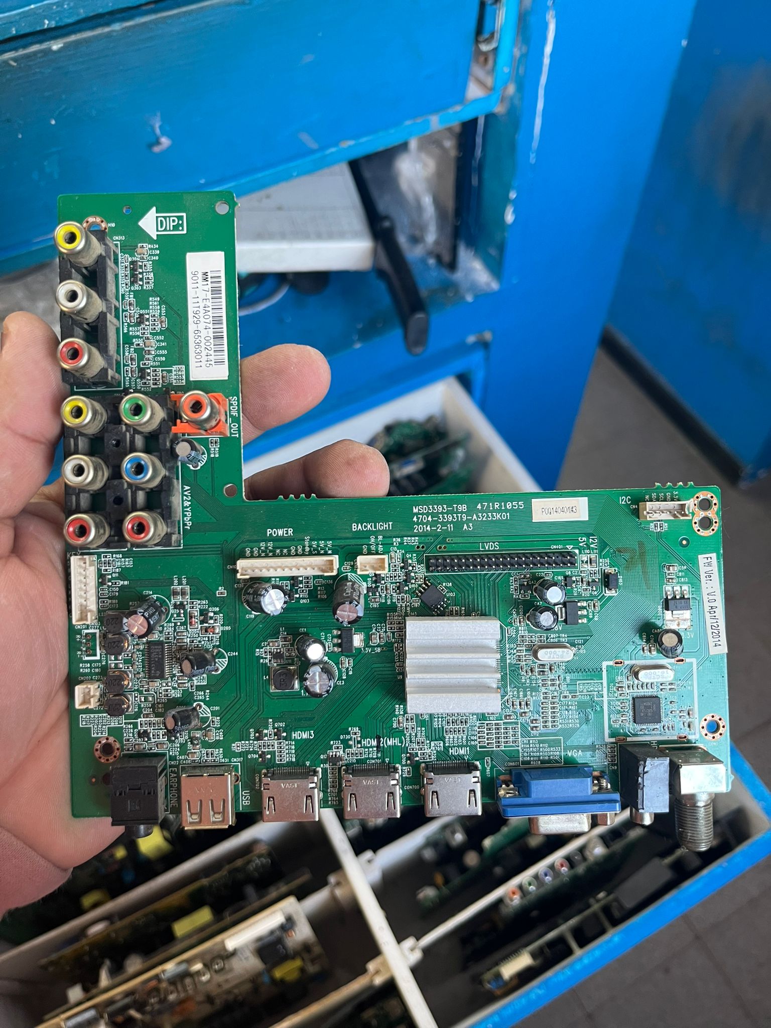 Placa Main MSD3393-T9B para TV Usada Probada Original