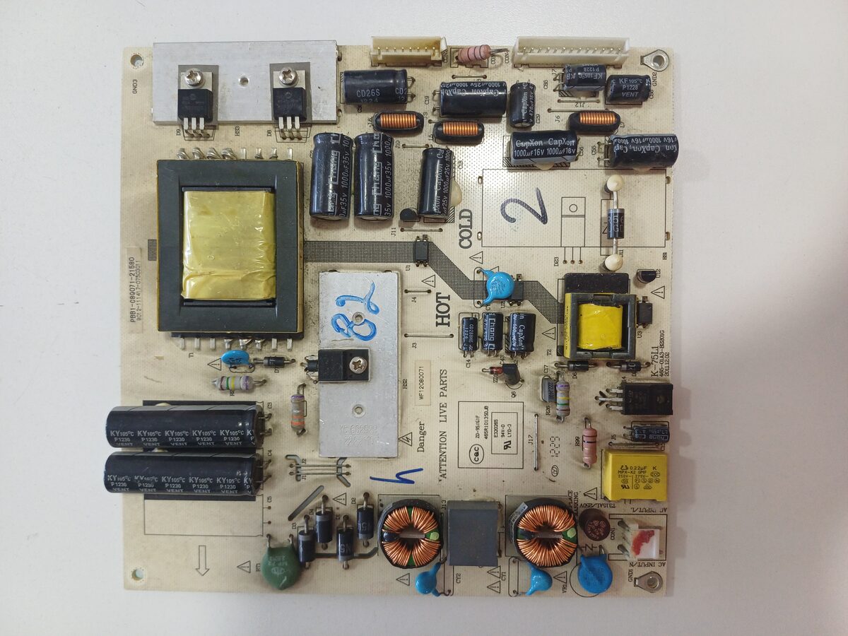 Placa Fuente De Poder PBB1-C8Q071-21580 Power Supply
