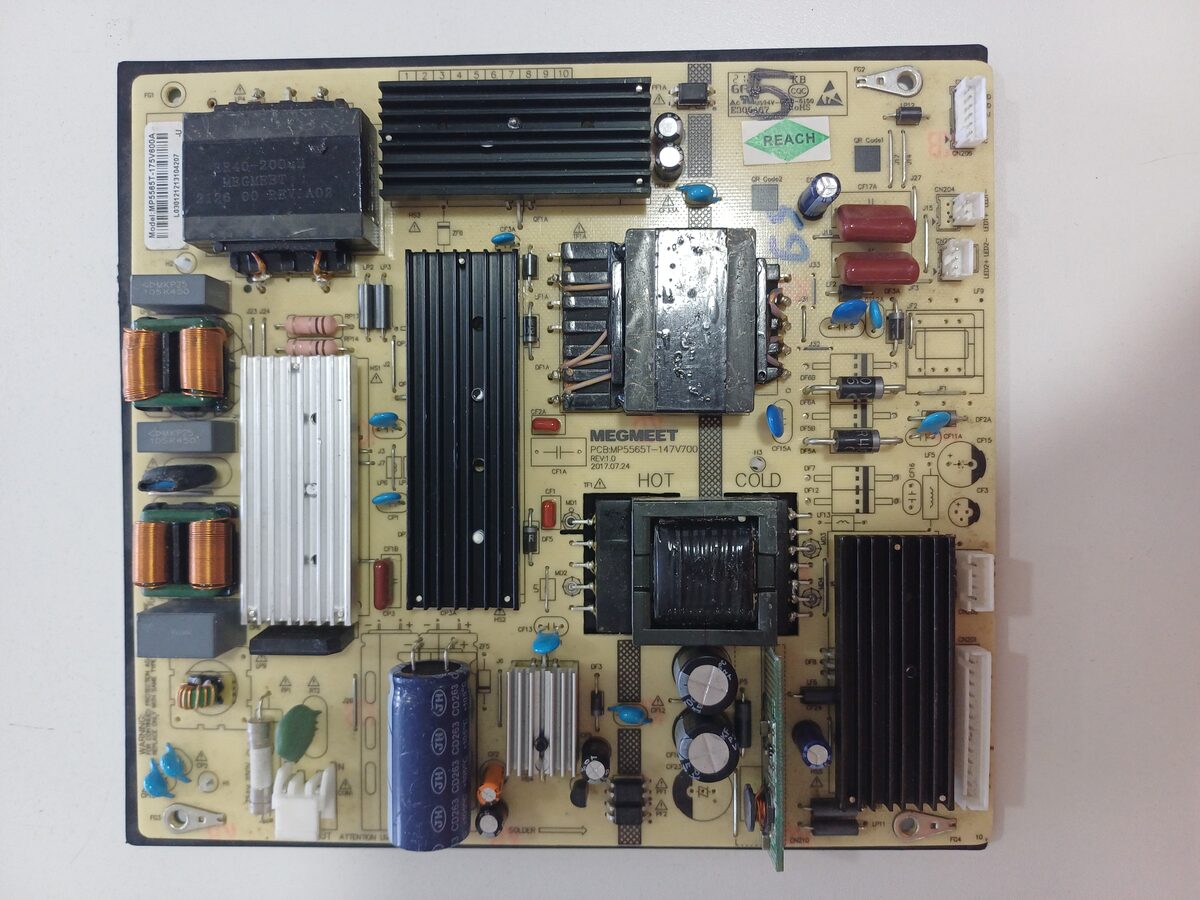 Placa Fuente De Poder Power Supply Megmeet MP5565T-175V600A