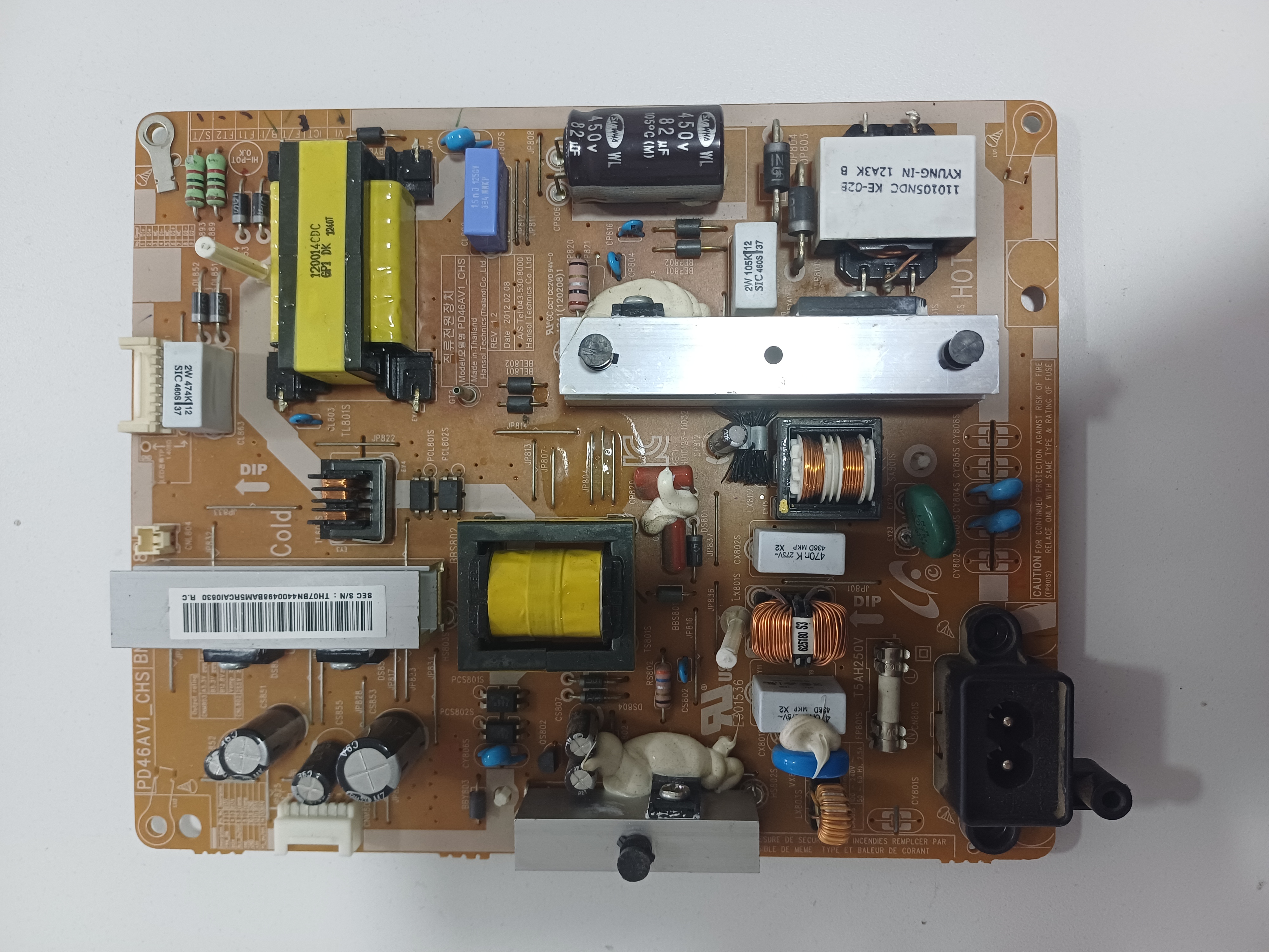 Fuente de Alimentacion PSU Samsung PD46AV1_CHS
