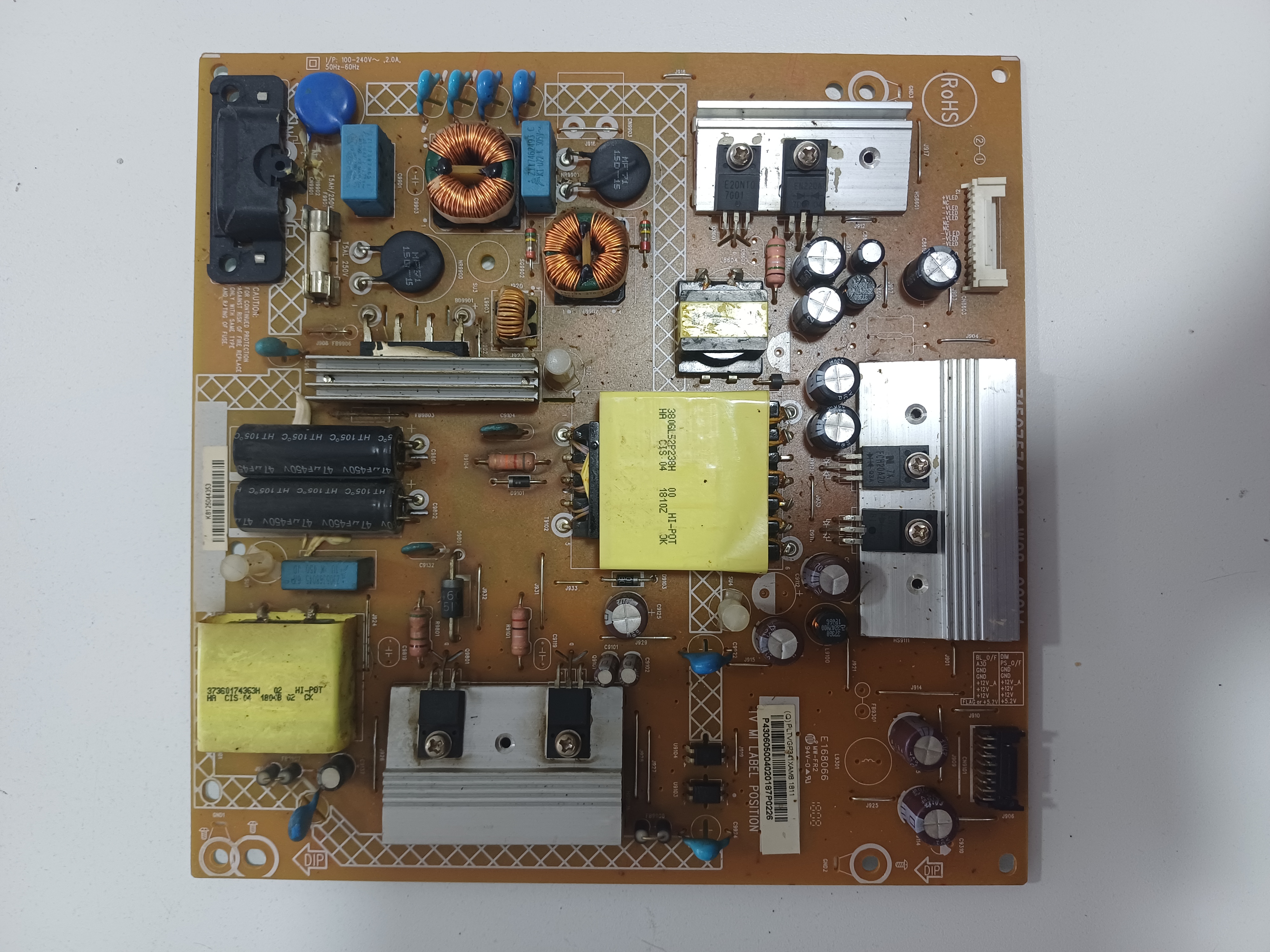 Fuente De Poder Xiaomi Mi TV PLTVFP641TXAM8 P430605004020187P0226