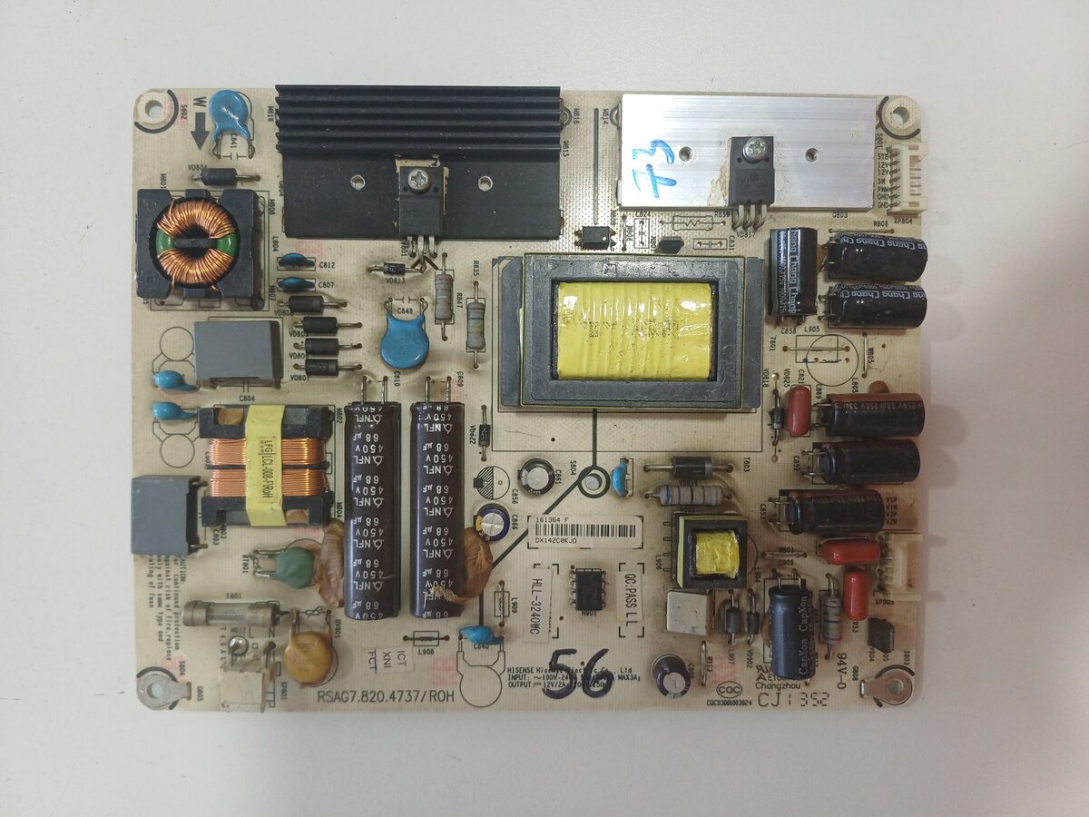 Fuente de Poder TV Hisense / Panavox RSAG7.820.4737/ROH HLL-3240WC