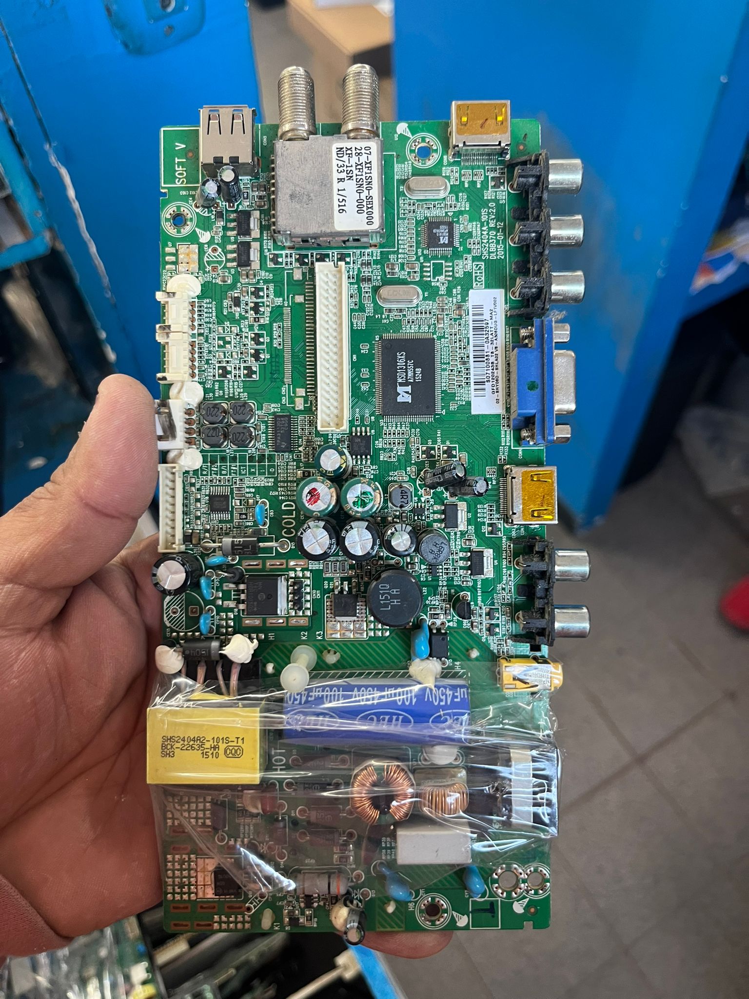 Placa Main TV TCL RCA SHS2404A-101S DLBB370 Original Probada