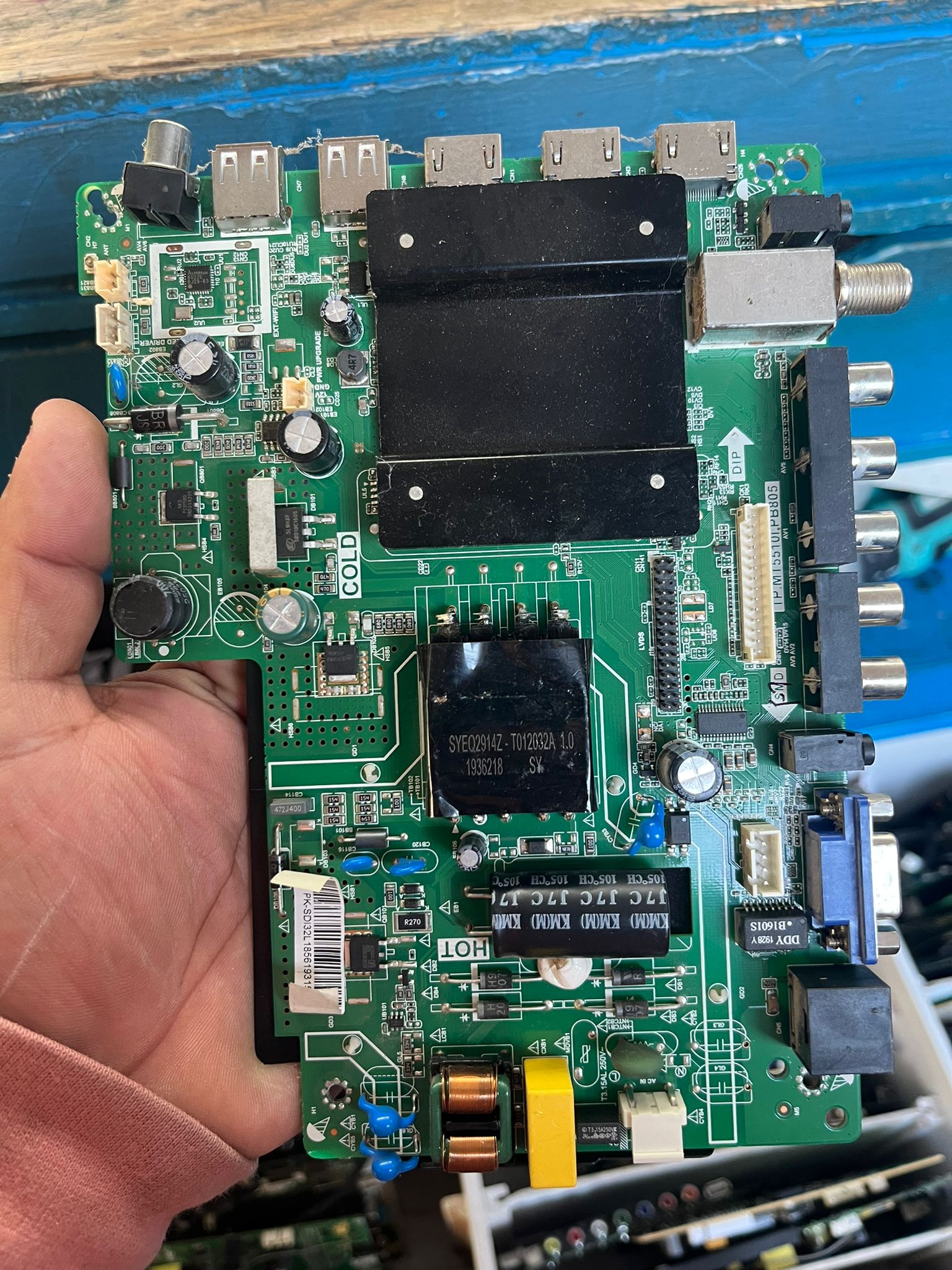 Placa main TV TP.MS510I.PB805 Usada Probada
