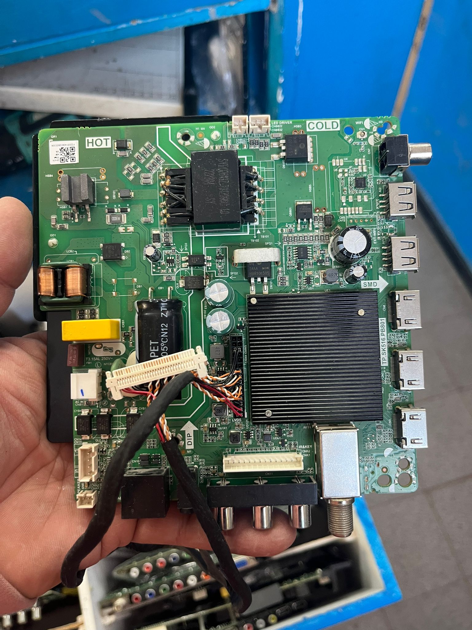 Placa Main TV TP.SK516.PB801 Para Smart TV Original Probada