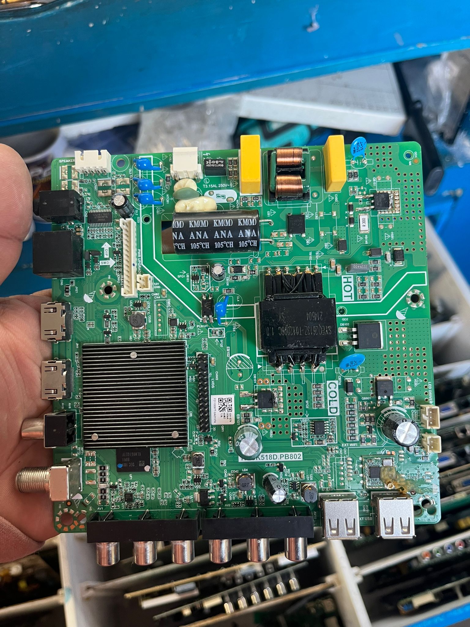 Placa Monocombo TV TP.SK518D.PB802 Original Usada Probada