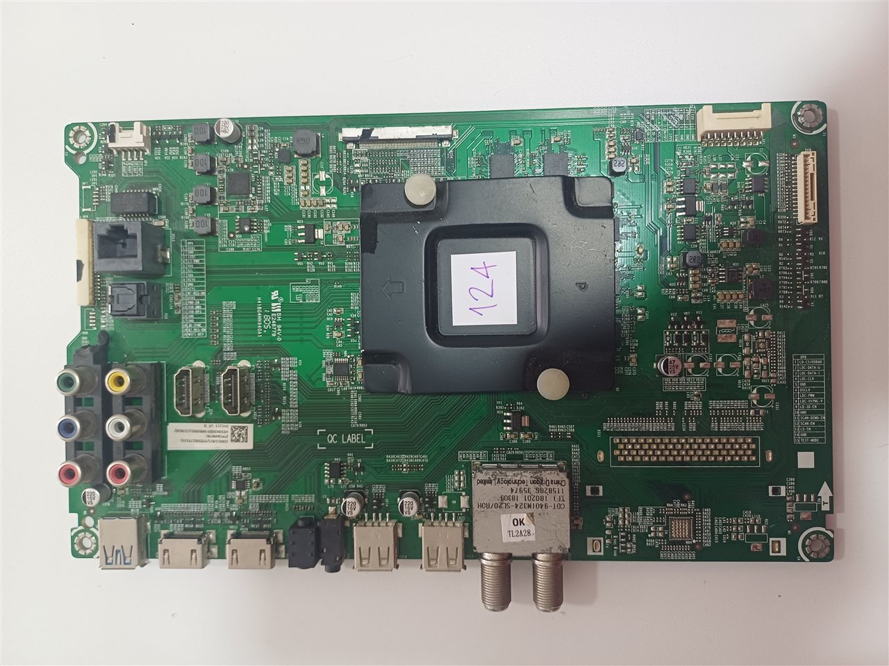 Placa Main Tv H41804MN940A1 Original Usada