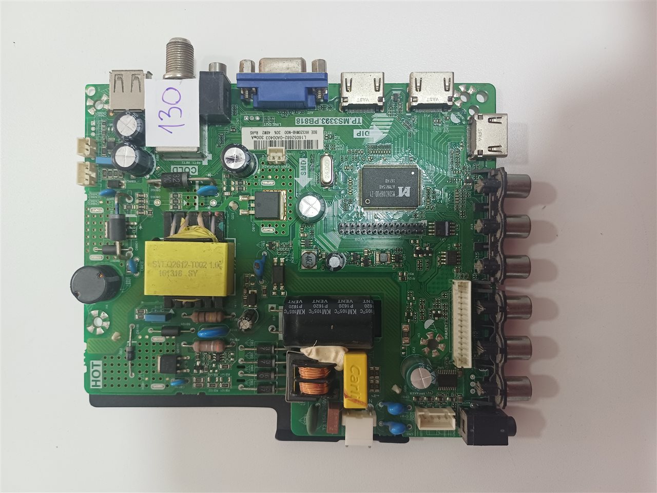 Placa Main Tv TP.MS3333.PB818 Original Usada