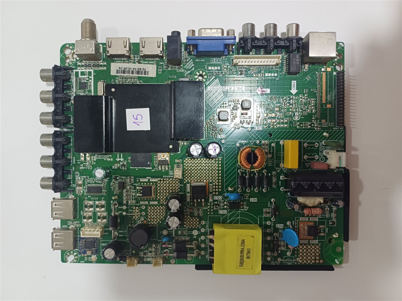 Placa Main Tv HK-T.RT2936G1 Original Usada