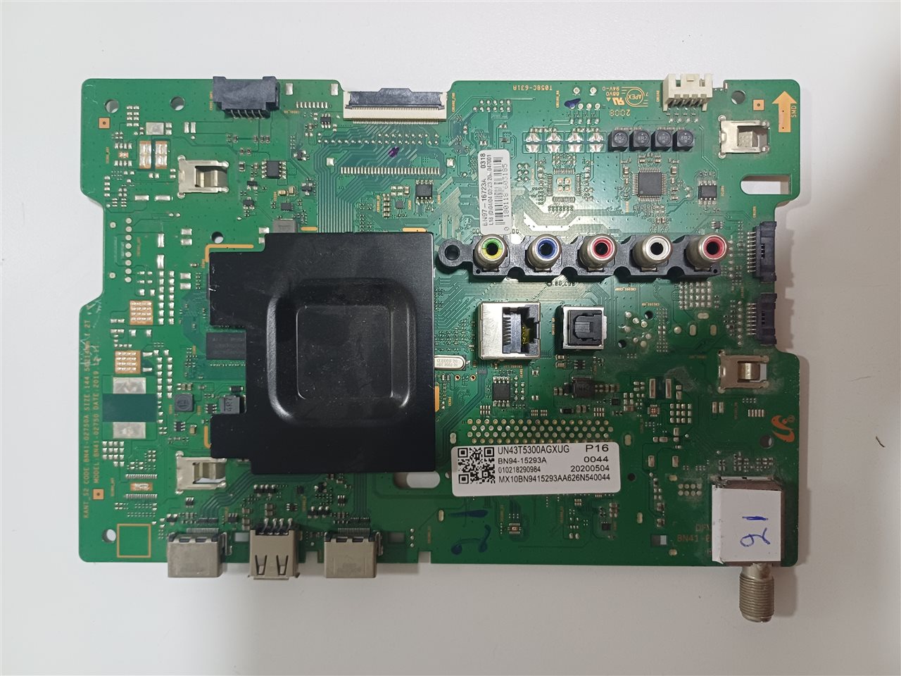 Placa Main Tv Samsung BN94-15293A Original Usada