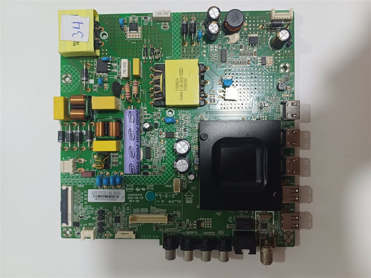 Placa Main Tv GW220055Y000021 Original Usada