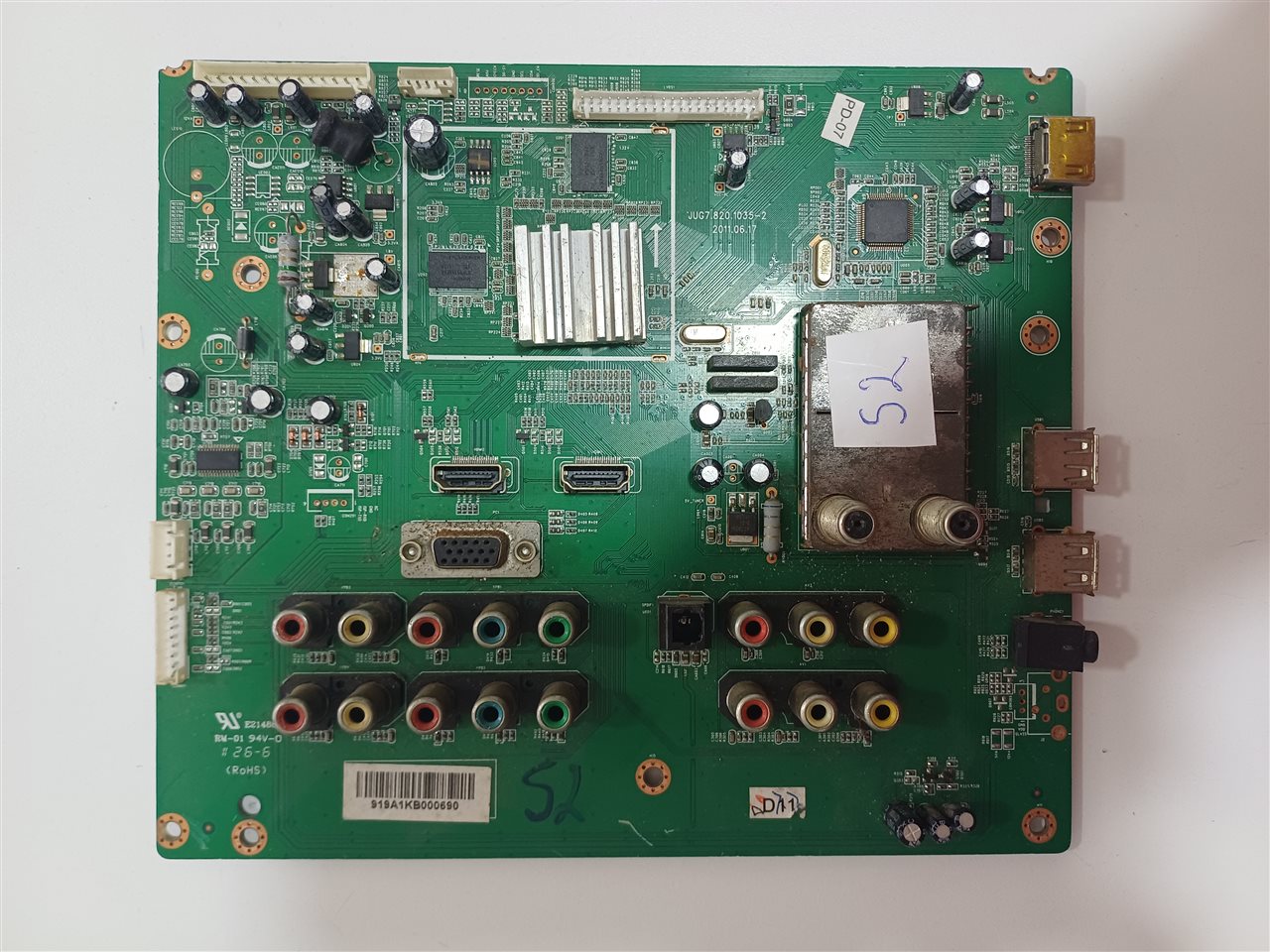 Placa Main Tv JUG7.820.1035-2 Original Usada