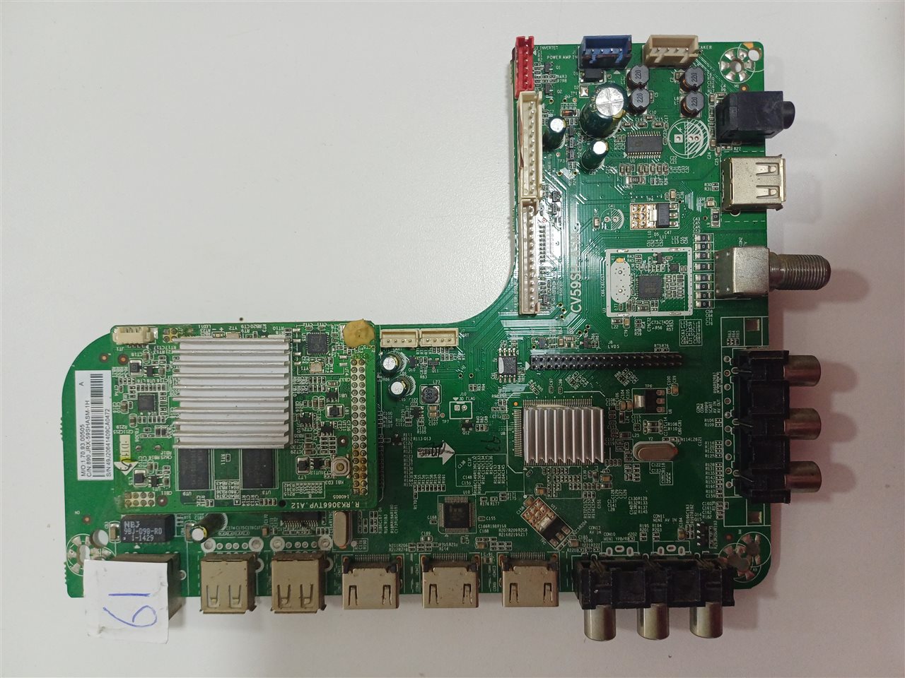 Placa Main Tv CV59SL-A Original Usada