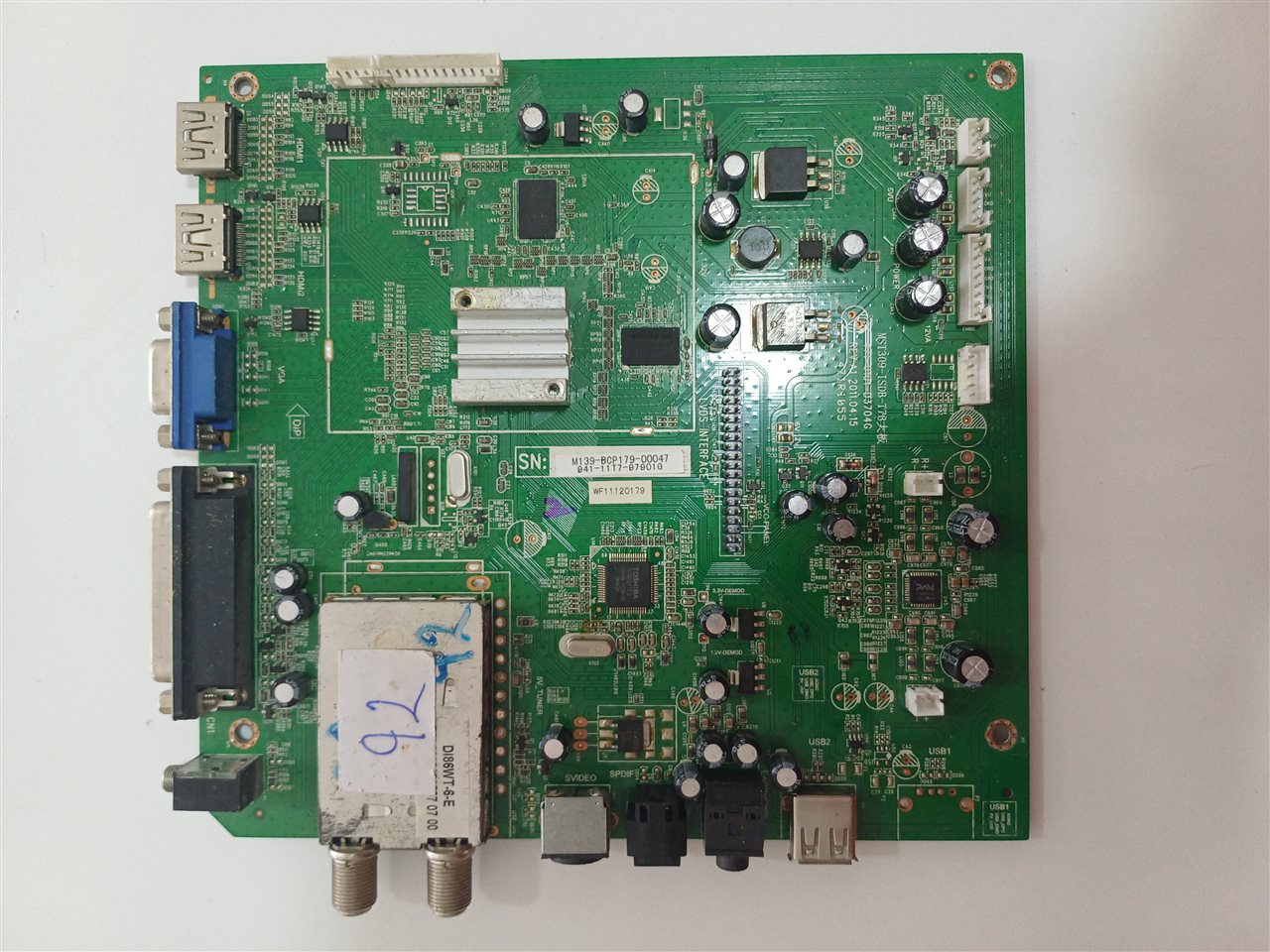Placa Main Tv MST309-TSDB-T79 Original Usada